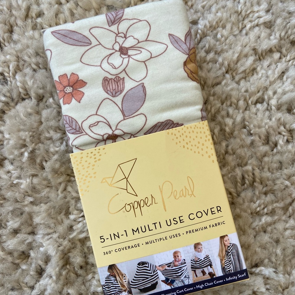 NWT Copper Pearl Multi Use Cover